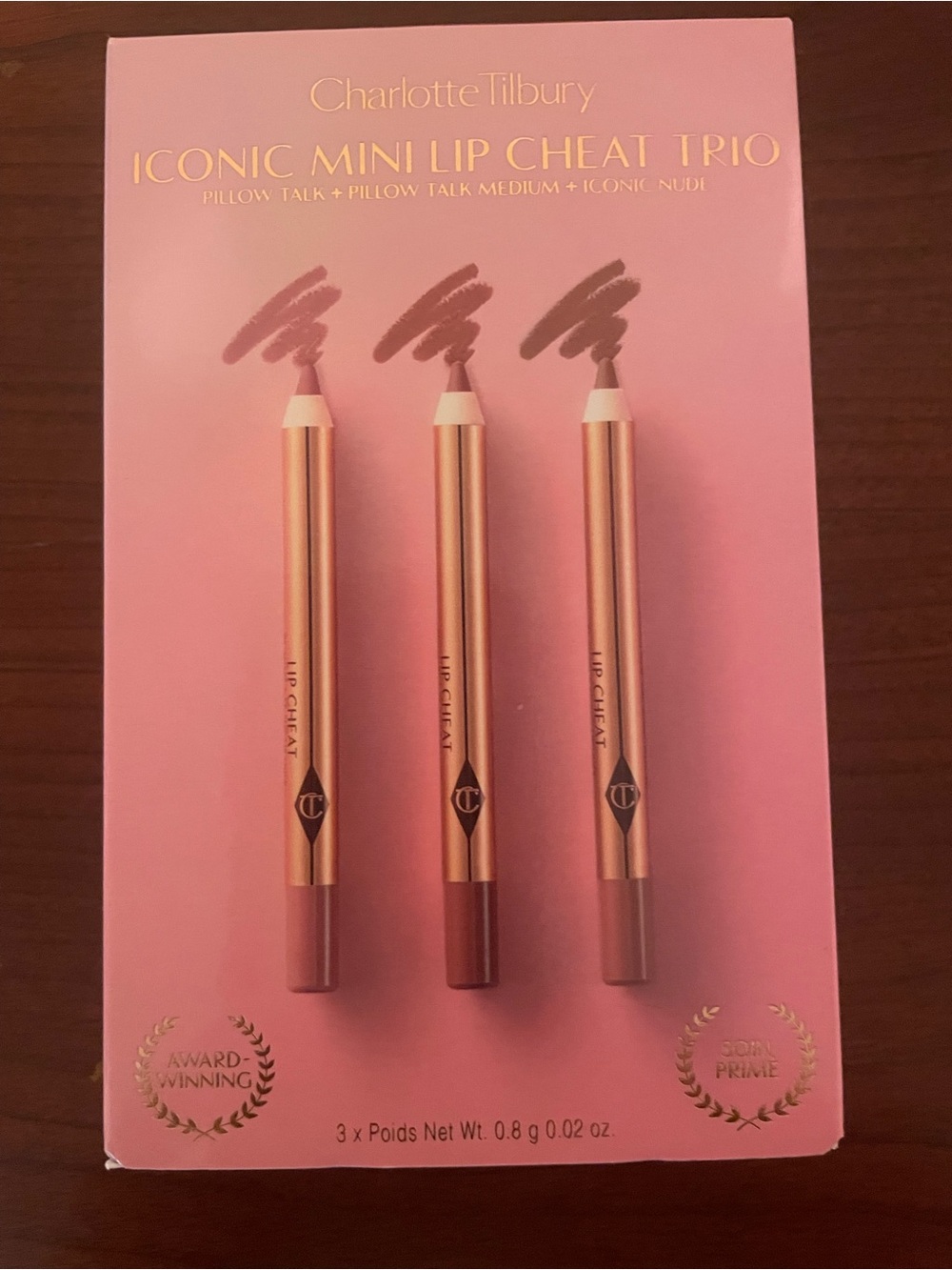 Charlotte Tilbury Iconic Mini Lip Cheat Trio – Pink Shades